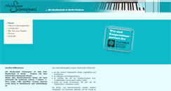 Desktop Screenshot of musikschule-schneegans.de